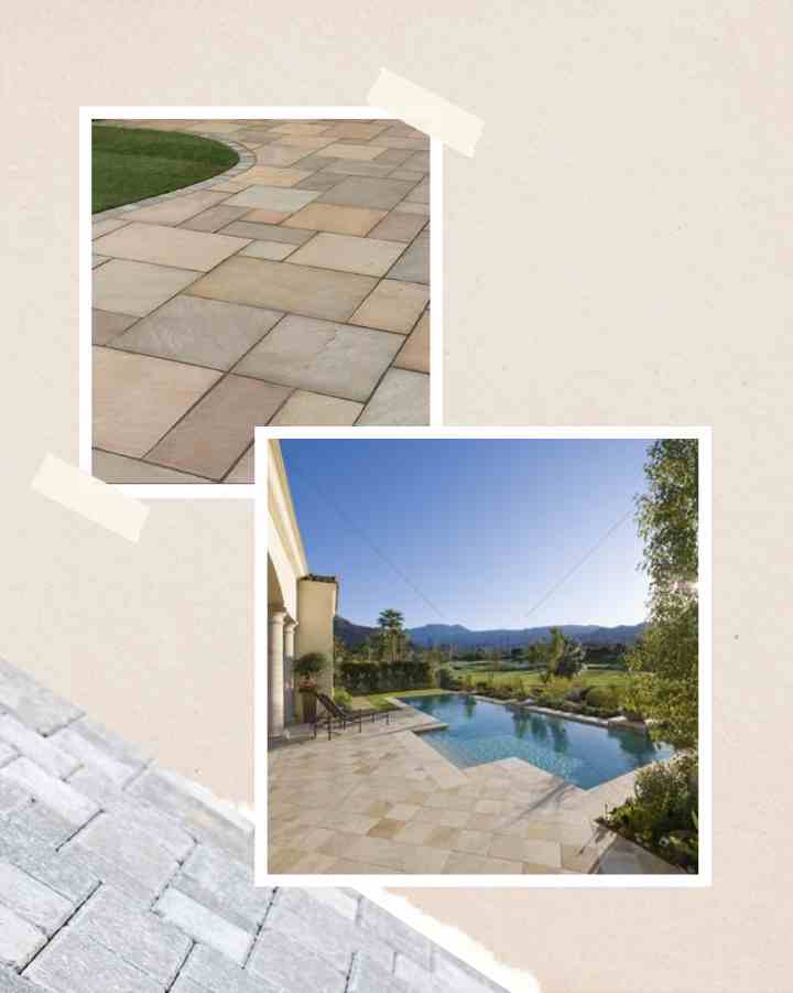 paving slabs and flags driveways